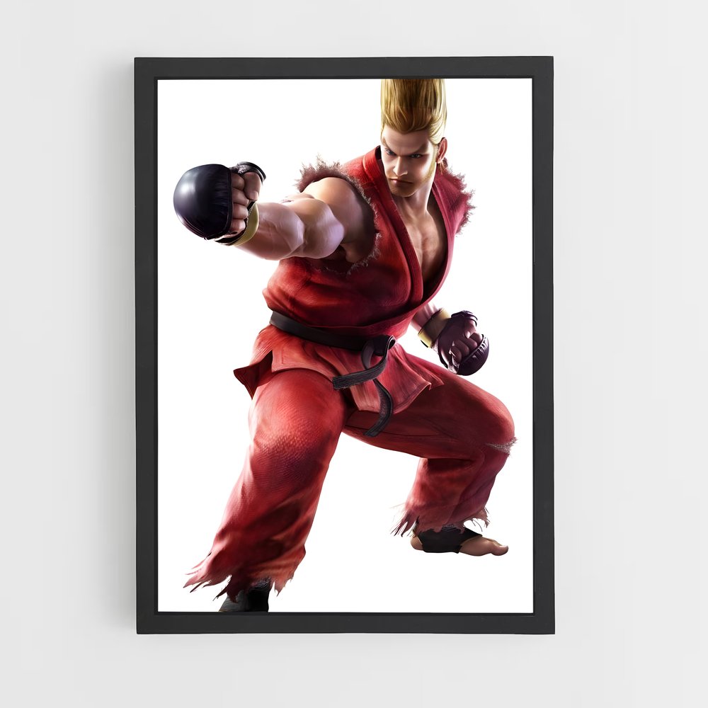 Poster Paul Phoenix: Champion Incontournable – affiche Tekken (vue 2)